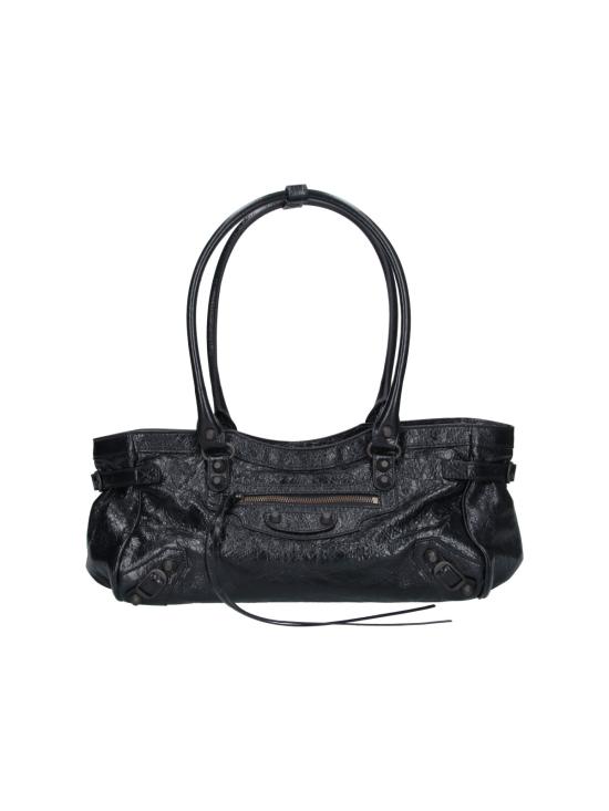 26FW 발렌시아가 르 시티 백 867667 2ABEK 1000 Black
