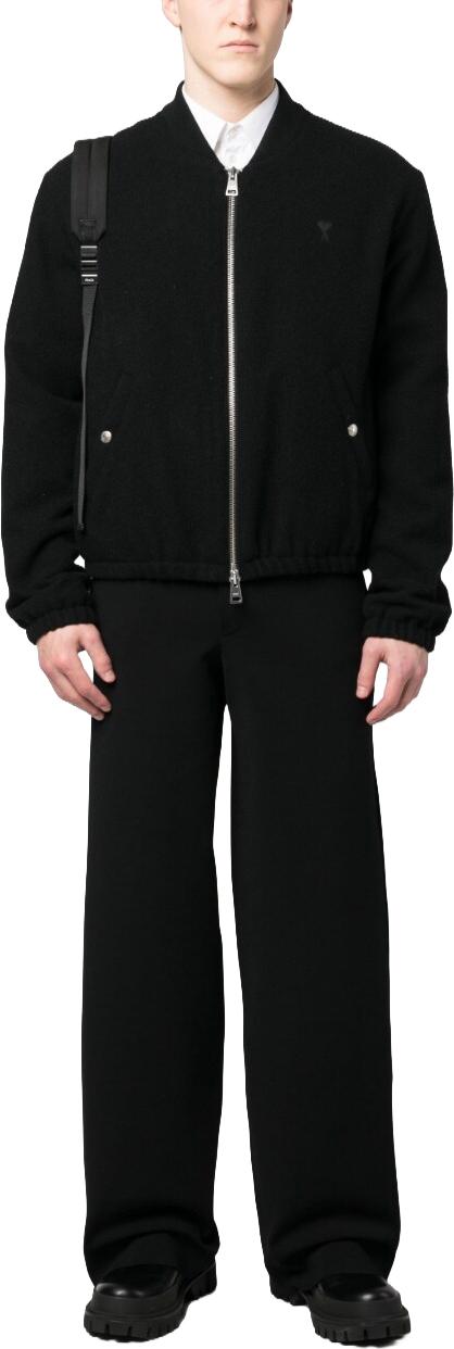  살바토레 페라가모 스트레이트 팬츠 121958761294001 BLACK - SALVATORE FERRAGAMO