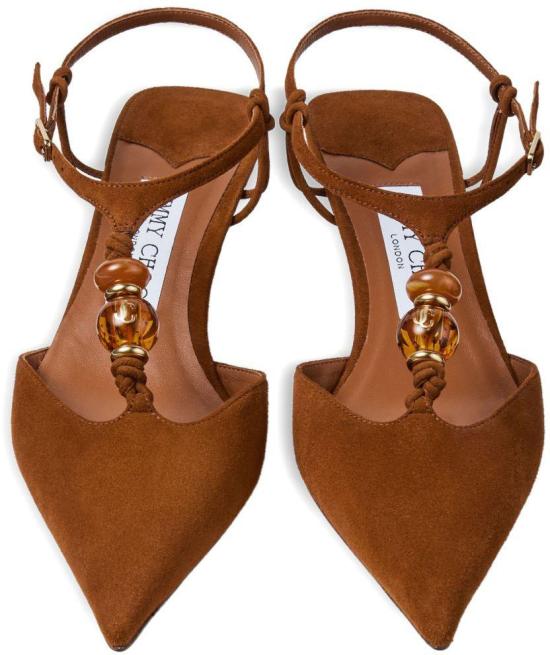 26FW 지미추 힐/펌프스 LAURI50IPVTANMIX BROWN - JIMMY CHOO