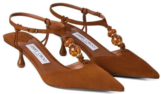 26FW 지미추 힐/펌프스 LAURI50IPVTANMIX BROWN - JIMMY CHOO