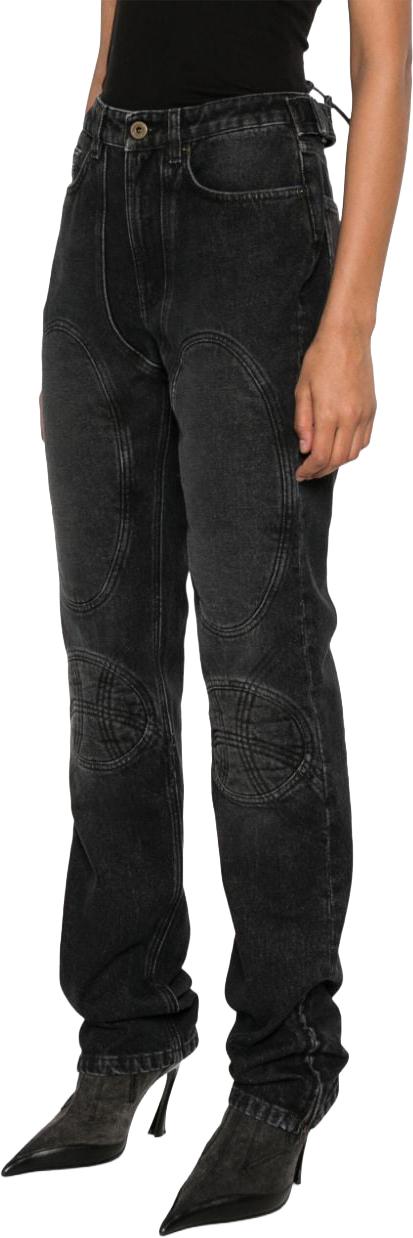  장 폴 고티에 데님 팬츠 JE148LPD01606 BLACK - JEAN PAUL GAULTIER