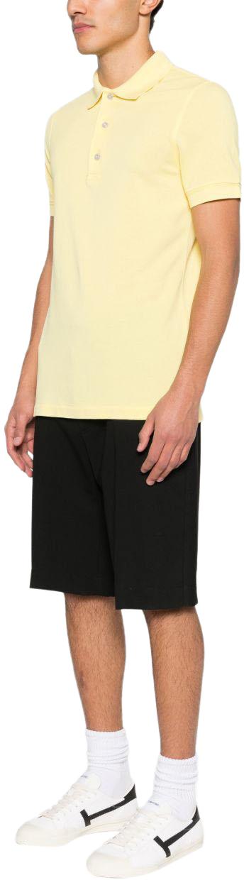 26SS 톰포드 폴로 티셔츠 JPS011JMT013YCK YELLOW - TOMFORD