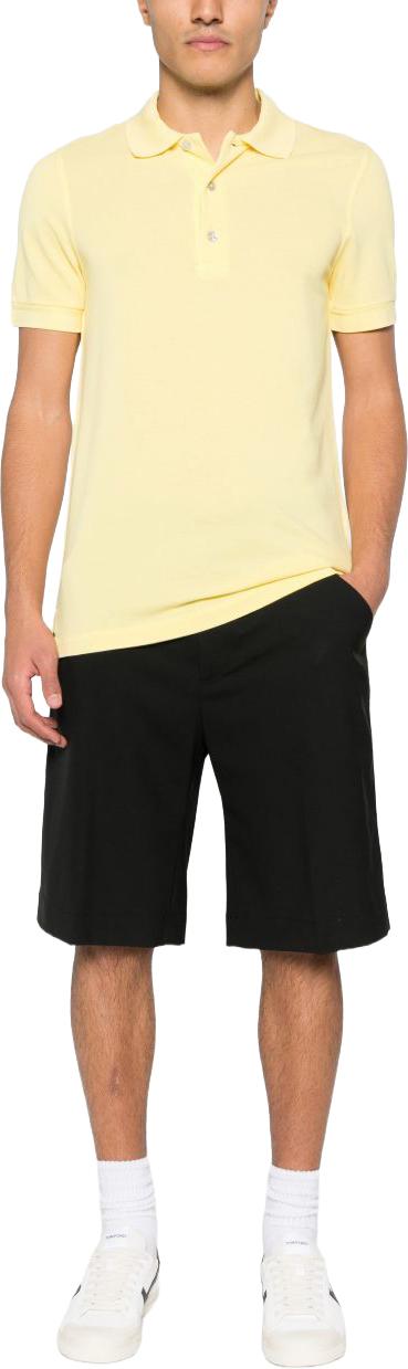26SS 톰포드 폴로 티셔츠 JPS011JMT013YCK YELLOW - TOMFORD