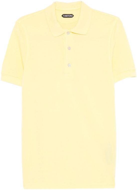26SS 톰포드 폴로 티셔츠 JPS011JMT013YCK YELLOW
