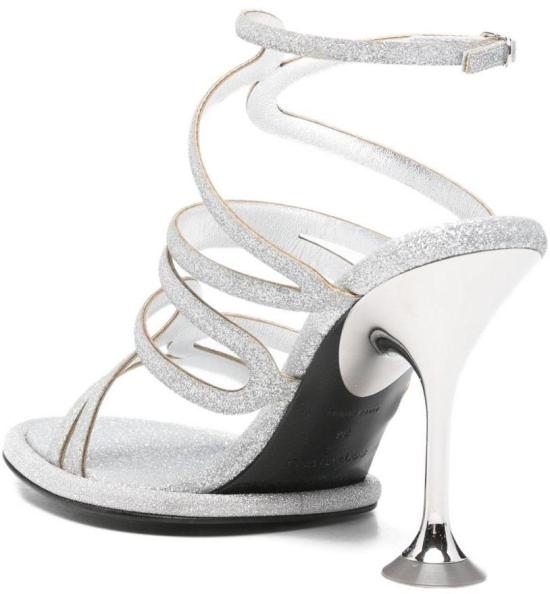 26SS 세르지오로시 샌들 B14790MTEL511548104 SILVER - SERGIO ROSSI