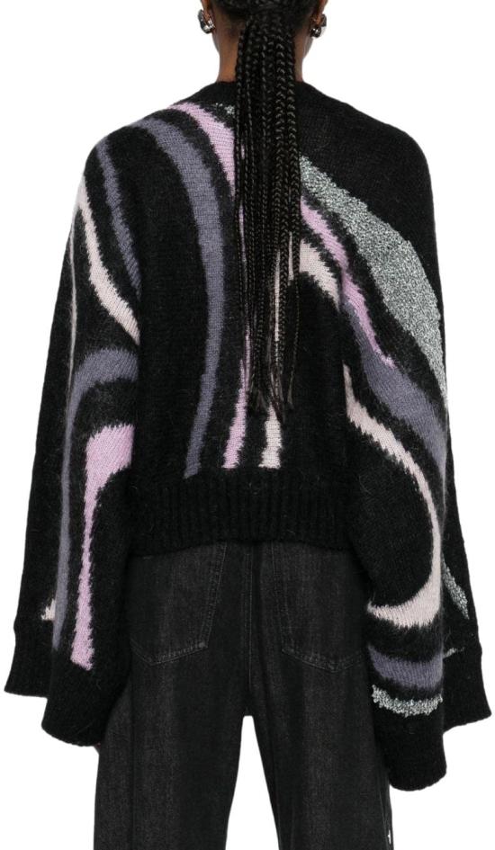 25FW 에밀리오푸치 스웨터 5UKM805U967002 BLACK - EMILIO PUCCI