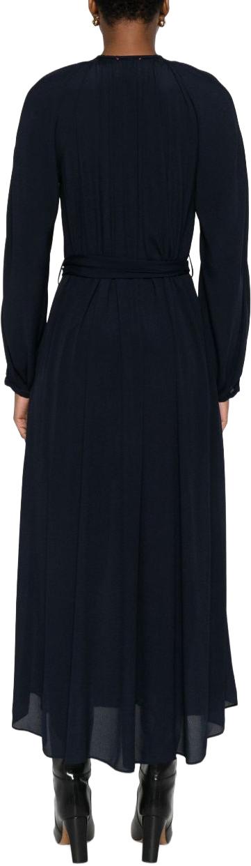 25FW 포르테포르테 롱 원피스 14087MYDRESSNOTTE NAVY - FORTE FORTE