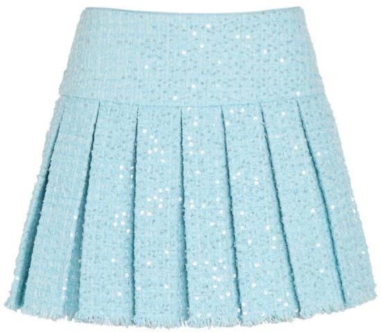 26SS 앨리스 앤 올리비아 숏 스커트 CC512W04309I439 LICHTBLUE
