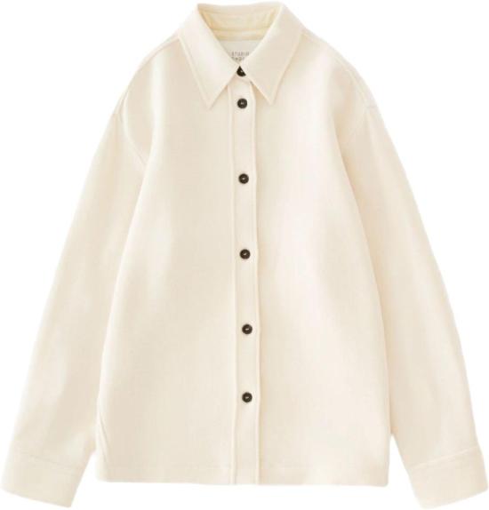 25FW 스튜디오 니콜슨 셔츠 SANTINISNW1606CHALK WHITE