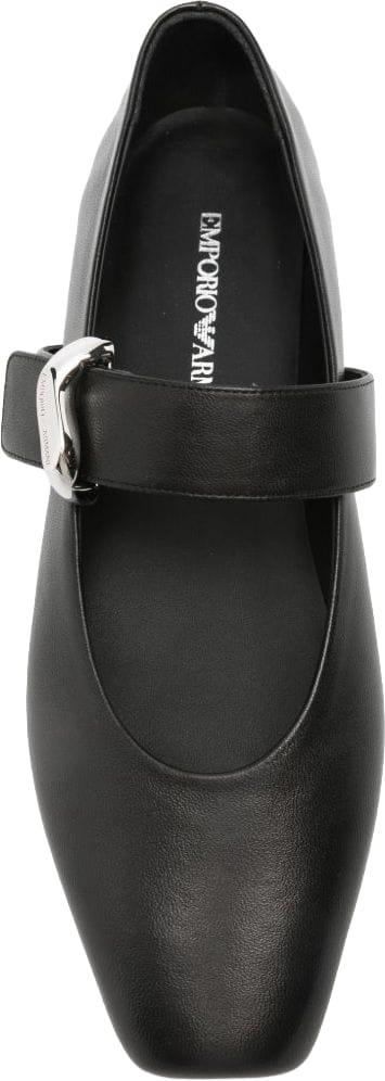 26SS 엠포리오 아르마니 플랫 슈즈 EW004448AF14915UC001 BLACK - EMPORIO ARMANI