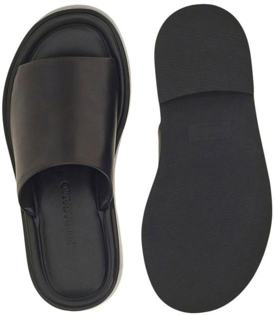  살바토레 페라가모 뮬/슬리퍼 021258760634001 BLACK - SALVATORE FERRAGAMO