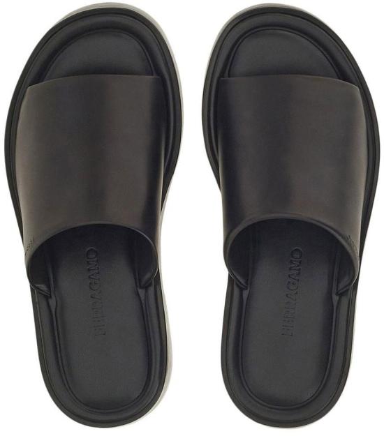  살바토레 페라가모 뮬/슬리퍼 021258760634001 BLACK - SALVATORE FERRAGAMO