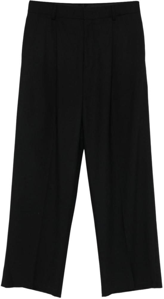 26SS 엠포리오 아르마니 스트레이트 팬츠 EM004768TE19332UC001 BLACK