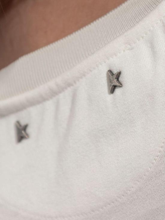 25FW 골든구스 반팔 티셔츠 GWP02322P00211611616 WHITE - GOLDEN GOOSE