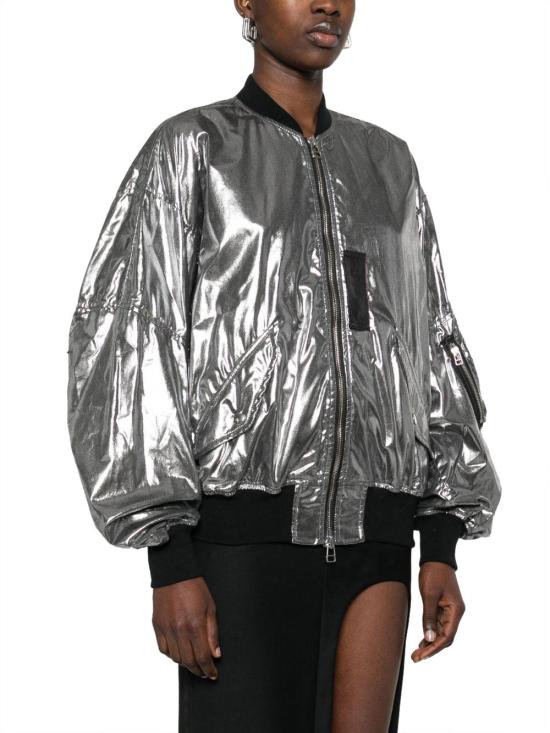 25SS 와타나베 준야 봄버 자켓 JOJ0110511 SILVER - JUNYA WATANABE