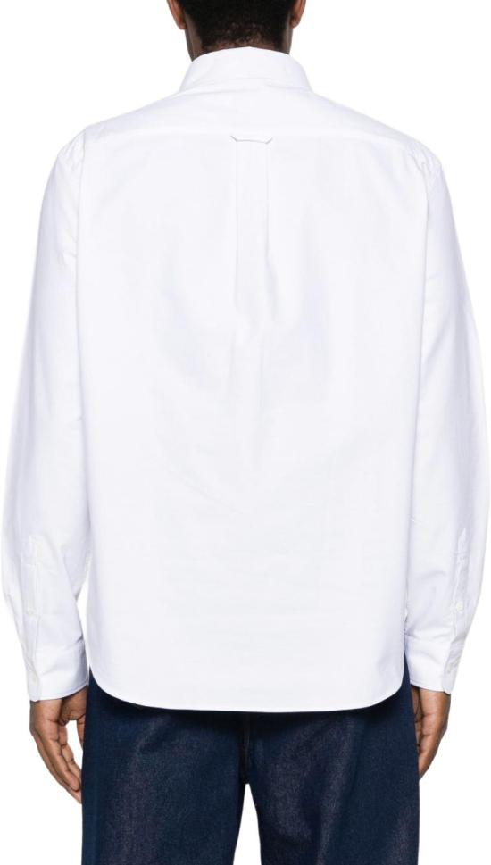 26SS 메종키츠네 긴팔 셔츠 QM00426WC5062P100 WHITE - MAISON KITSUNE