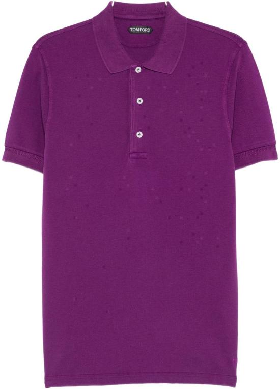 26SS 톰포드 폴로 티셔츠 JPS011JMT013VAQ PURPLE