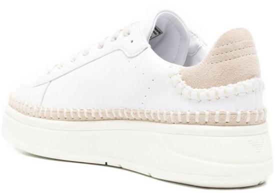 26SS 엠포리오 아르마니 스니커즈 EW003996AF19890MZ768 WHITE - EMPORIO ARMANI