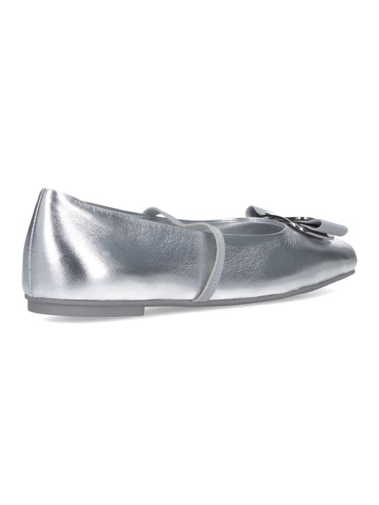 26FW 살바토레 페라가모 플랫 슈즈 769030 009 Silver - SALVATORE FERRAGAMO