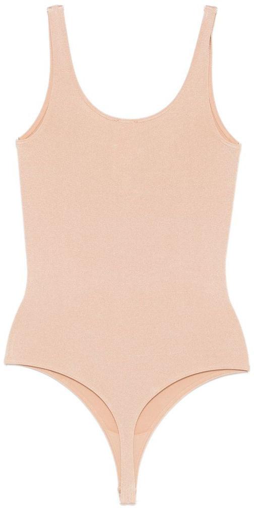 26SS 월포드 바디수트 티셔츠 750864878 BEIGE - WOLFORD