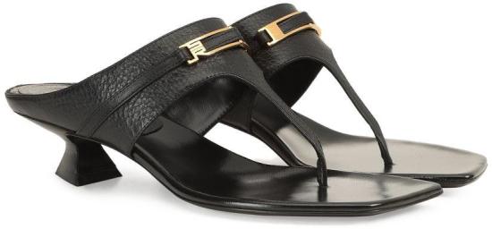 26SS 세르지오로시 뮬/슬리퍼 B14470MVAN021301000 BLACK - SERGIO ROSSI