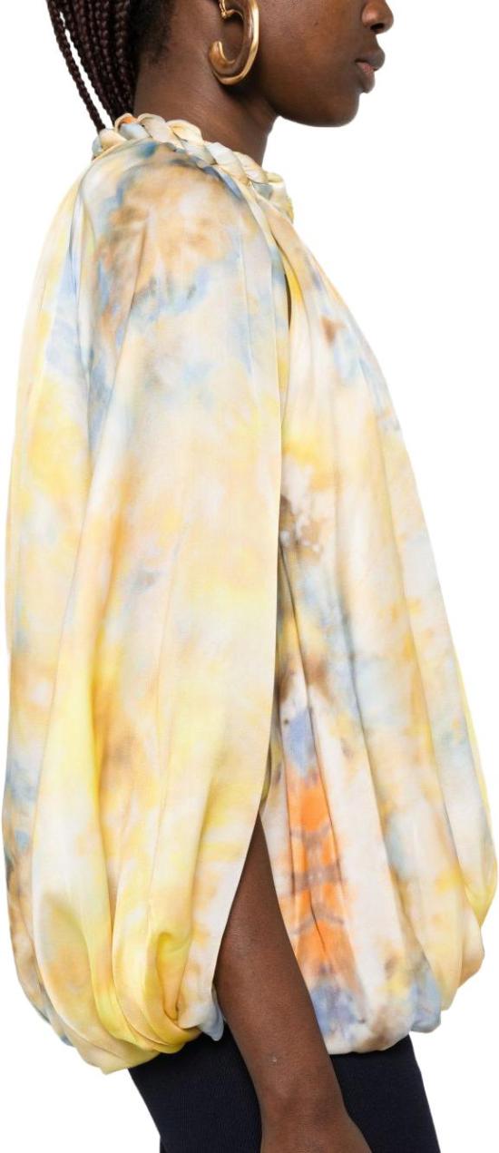 26SS 짐머만 블라우스 8747TS262CTDY YELLOW - ZIMMERMANN