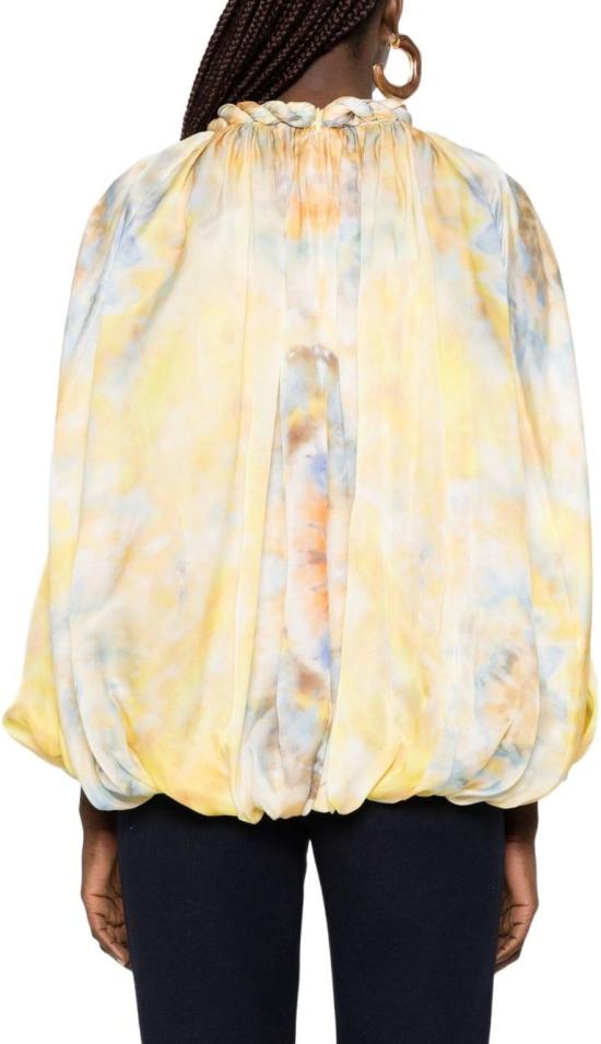 26SS 짐머만 블라우스 8747TS262CTDY YELLOW - ZIMMERMANN