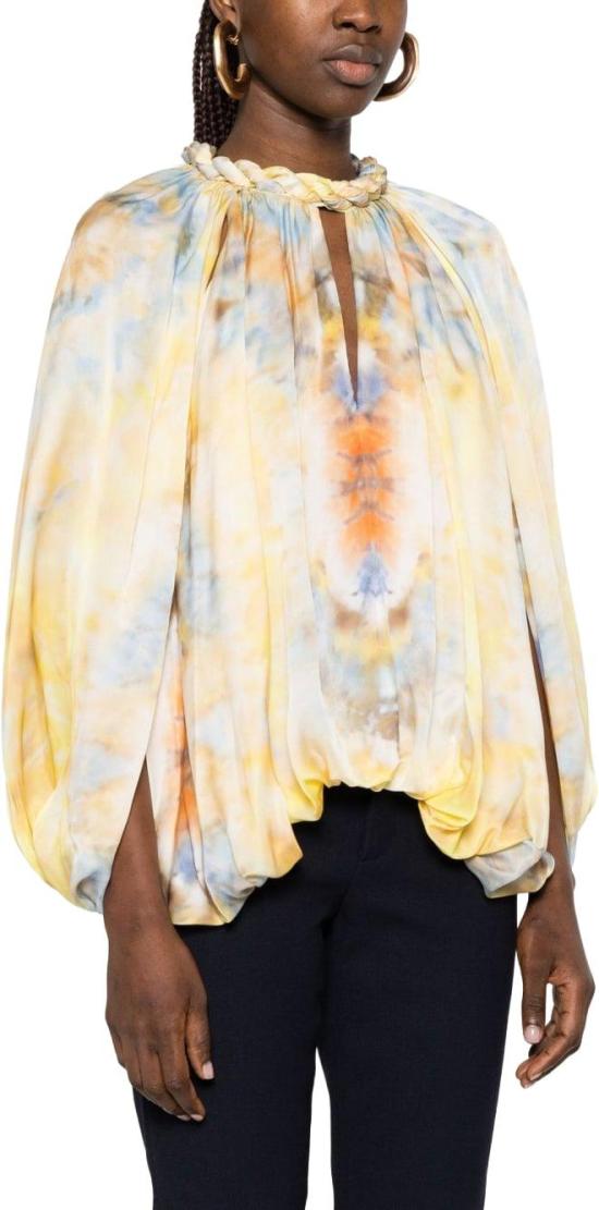 26SS 짐머만 블라우스 8747TS262CTDY YELLOW - ZIMMERMANN