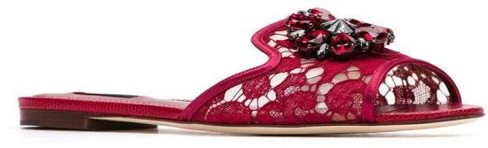  돌체앤가바나 뮬/슬리퍼 CQ0023AG66780304 RED - DOLCE & GABBANA
