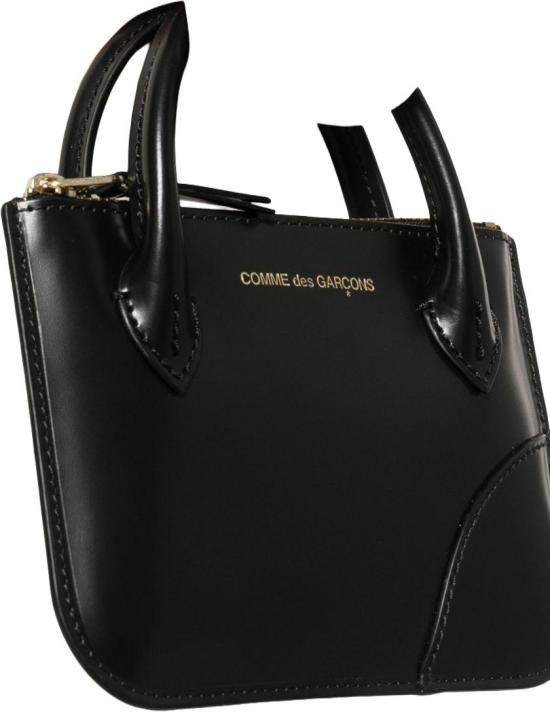 26SS 꼼데가르송 클래식 레더 라인 파우치 SA8100HA1 BLACK - COMME DES GARCONS