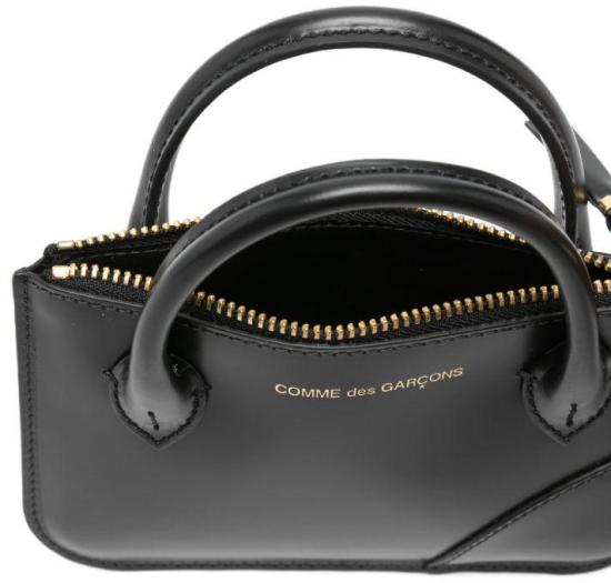 26SS 꼼데가르송 클래식 레더 라인 파우치 SA8100HA1 BLACK - COMME DES GARCONS