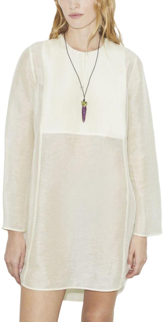 26SS 토리버치 숏 원피스 176549106 WHITE - TORY BURCH
