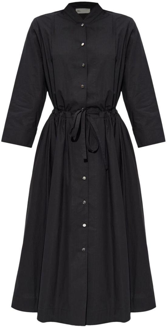 25SS 토리버치 미디 원피스 164582001 BLACK