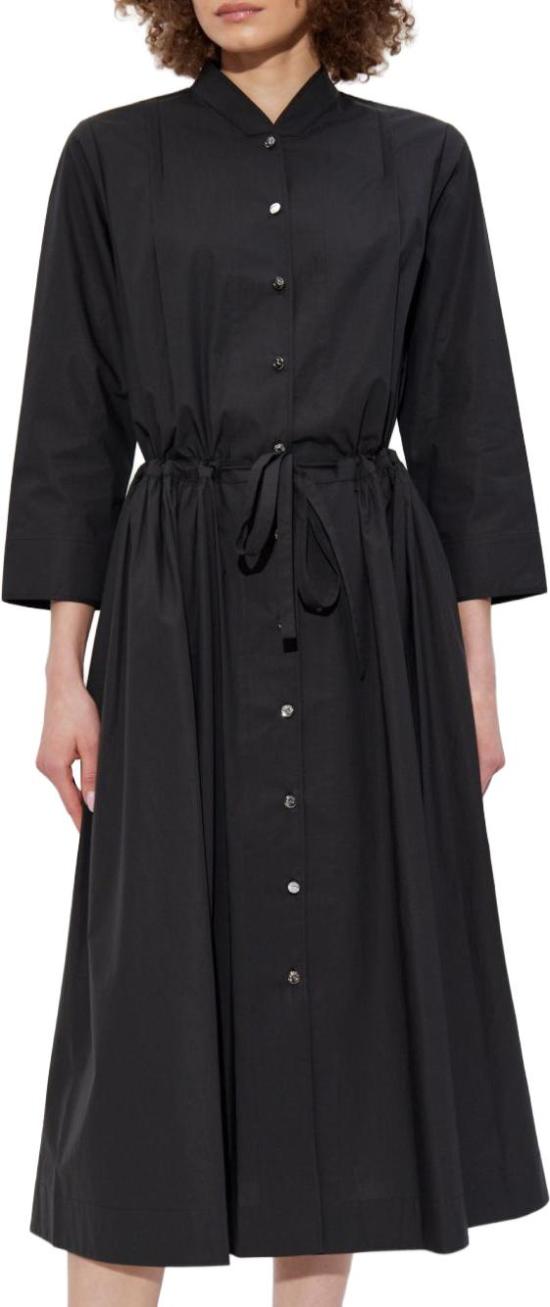 25SS 토리버치 미디 원피스 164582001 BLACK - TORY BURCH