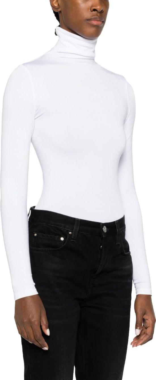 26FW 월포드 바디수트 티셔츠 750831001 WHITE - WOLFORD