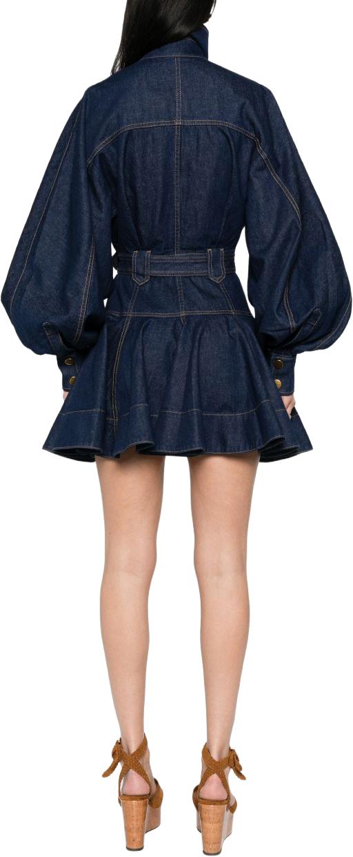 26SS 짐머만 숏 원피스 7723DS261HBBL NAVY - ZIMMERMANN