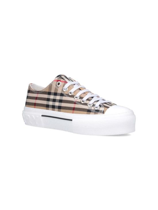 26FW 버버리 로고 플랫폼 빈티지 체크 8050506 A7028 Beige - BURBERRY