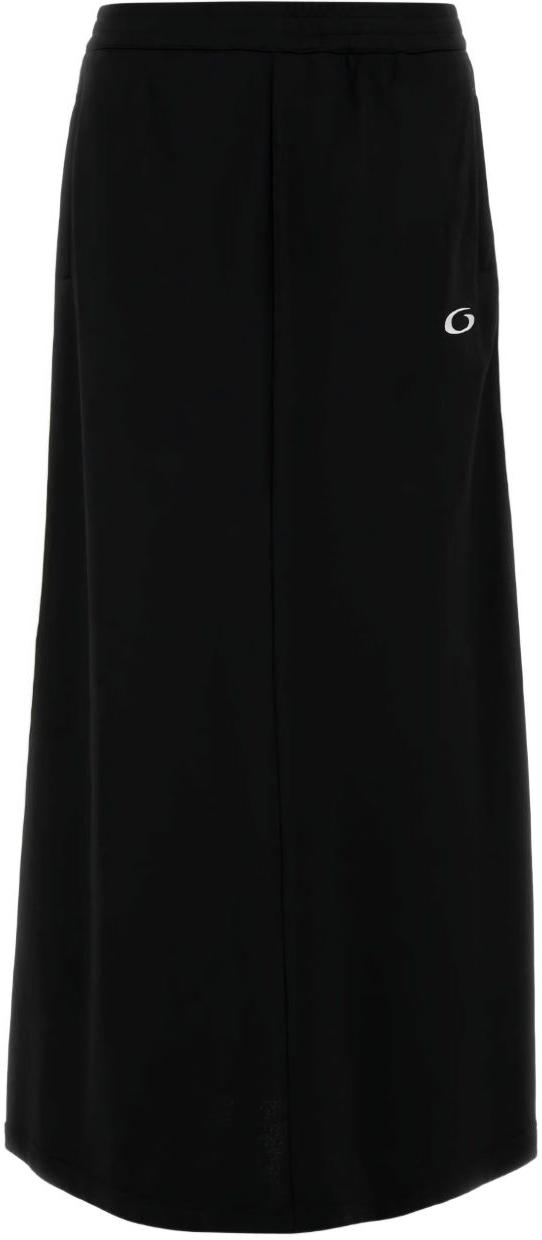 25FW 발렌시아가 롱 스커트 838767TMV151000 BLACK