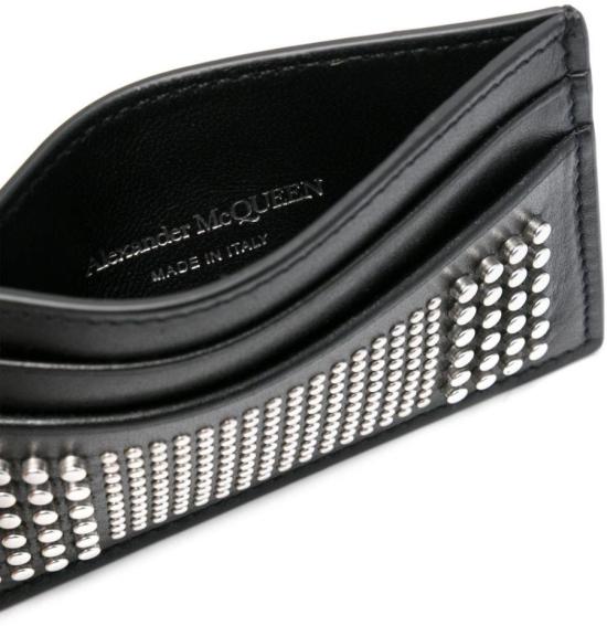  알렉산더 맥퀸 카드지갑 7362301AAQ21000 BLACK - ALEXANDER MCQUEEN