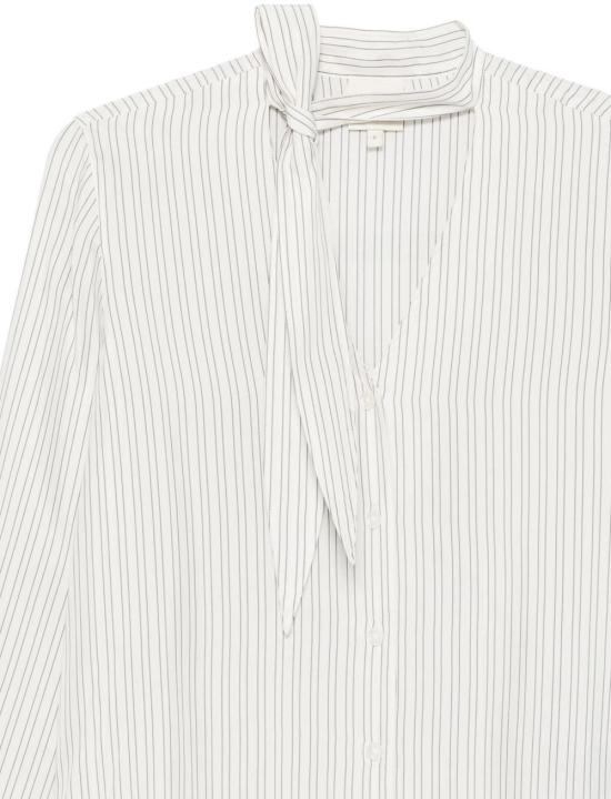 26SS 엠포리오 아르마니 블라우스 EW004357AF24532F0202 WHITE - EMPORIO ARMANI