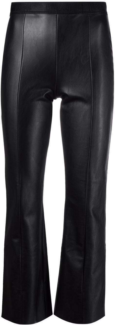 26FW 월포드 가죽 팬츠 533567005 BLACK