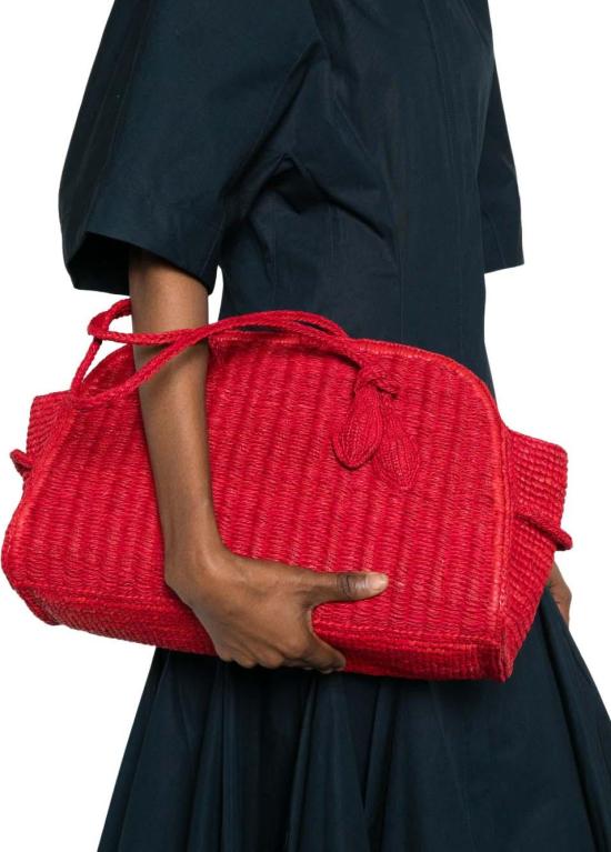26SS 자크뮈스 투리스모 소프트 볼링백 BAU00417DBW00513470 RED - JACQUEMUS