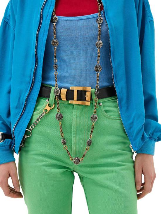 26SS 베르사체 레귤러 벨트 10237351A178481B55J BLACK - VERSACE