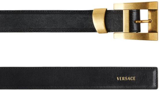 26SS 베르사체 레귤러 벨트 10237351A178481B55J BLACK - VERSACE