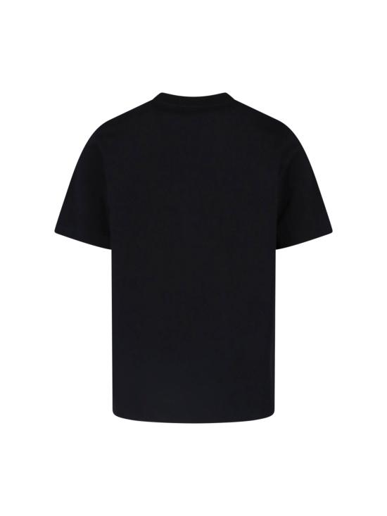 26FW 카사블랑카 반팔 티셔츠 M PF26 JTS 001 19 TENNIS CLUB TRIANGLE Black - CASABLANCA