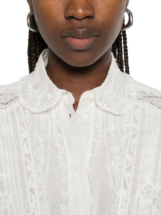 26SS 에르마노 설비노 셔츠 D482K700APJGE14201 WHITE - ERMANNO SCERVINO