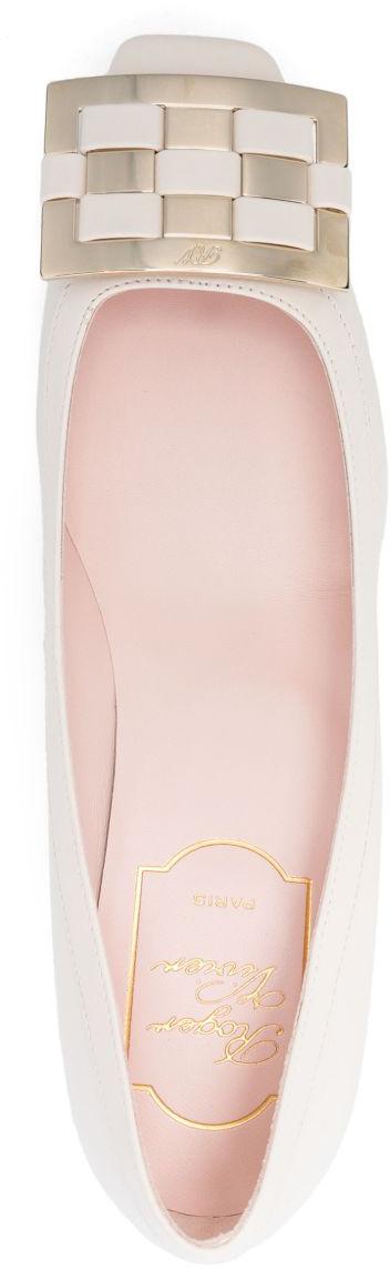 25SS 로저비비에 힐/펌프스 RVW44840940BSSC019 WHITE - ROGER VIVIER