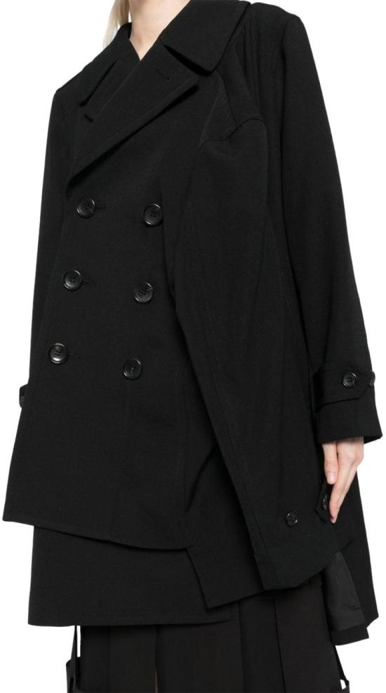  꼼데가르송 트렌치 코트 GNC0010511 BLACK - COMME DES GARCONS