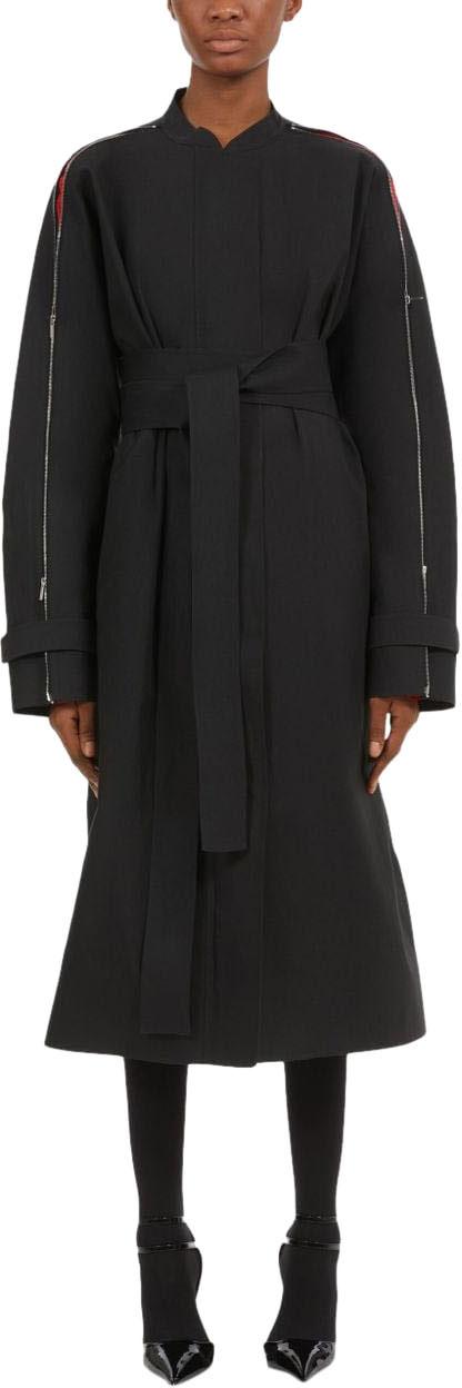  살바토레 페라가모 트렌치 코트 13C656767123004 BLACK - SALVATORE FERRAGAMO