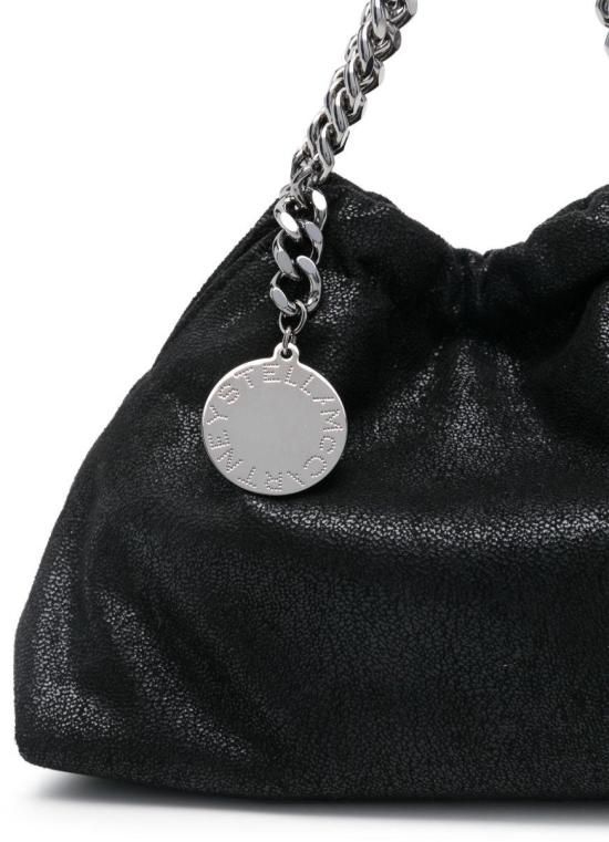 26FW 스텔라 맥카트니 팔라벨라 드로스트링 숄더백 7B0144W91321000 BLACK - STELLA MCCARTNEY